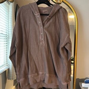 Aerie corded sweatshirt